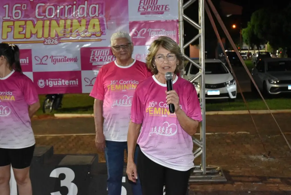 Iguatemi: 16ª Corrida Feminina em celebração ao mês da mulher reúne atletas de 11 municípios da região Iguatemi: 16ª Corrida Feminina em celebração ao mês da mulher reúne atletas de 11 municípios da região