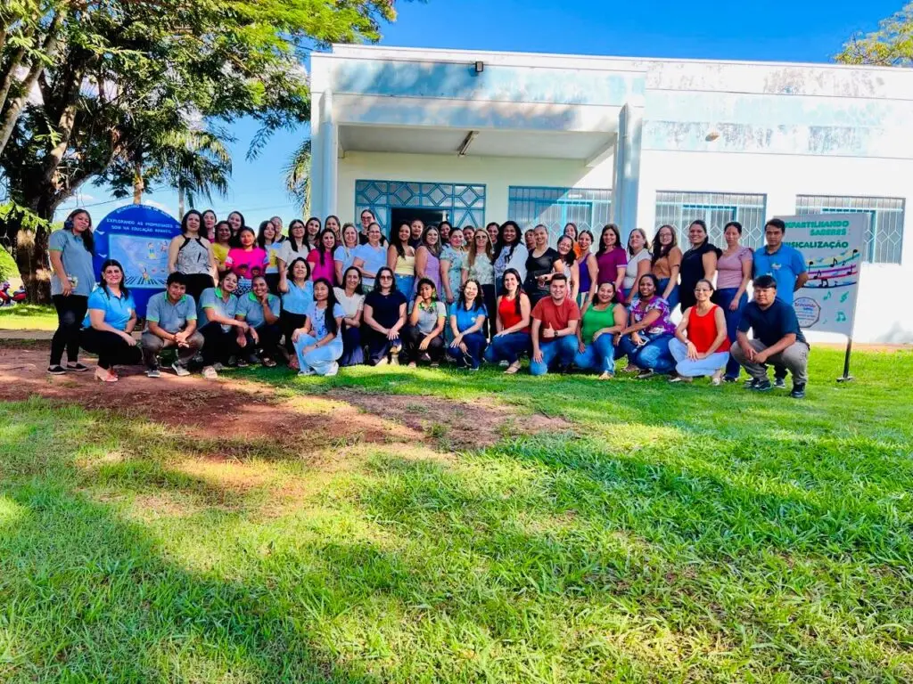 SEMED realiza formação continuada para professores da pré-escola em Amambai