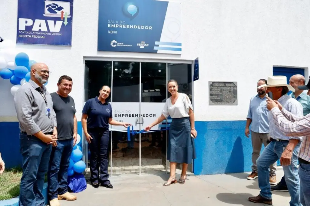 Tacuru dá um novo passo no apoio ao comércio local com a reinauguração da Sala do Empreendedor
