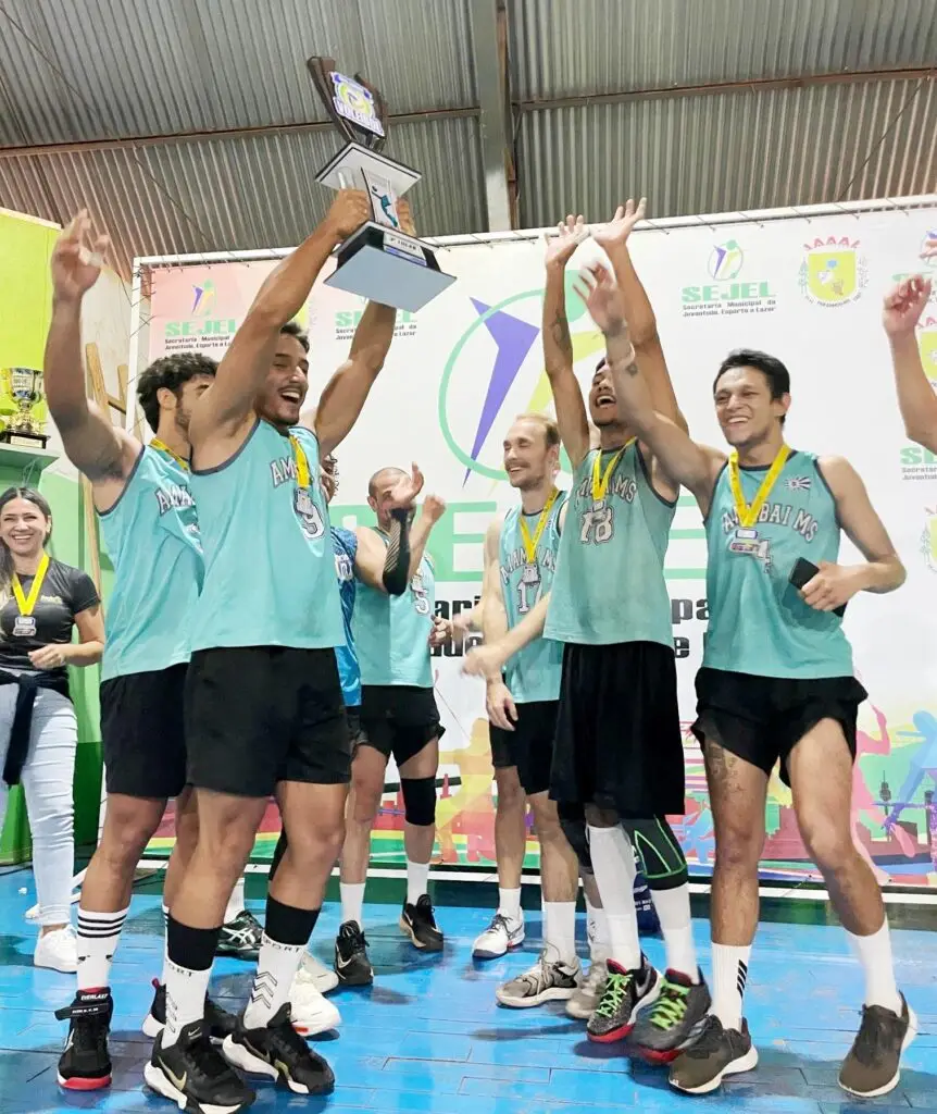 Aral Moreira no feminino e Caarapó no masculino são os campeões da Copa Conesul de Vôlei 2026