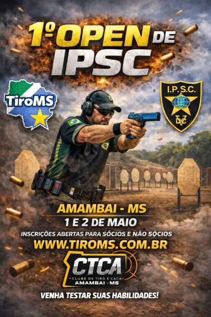 Competição de tiro movimenta Amambai neste final de semana