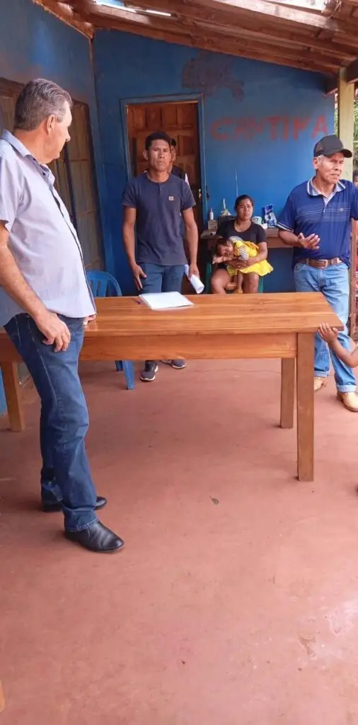 Paranhos: Prefeito Heliomar Klabunde visita a Aldeia Ypo'i e ouve reivindicações da comunidade Paranhos: Prefeito Heliomar Klabunde visita a Aldeia Ypo'i e ouve reivindicações da comunidade