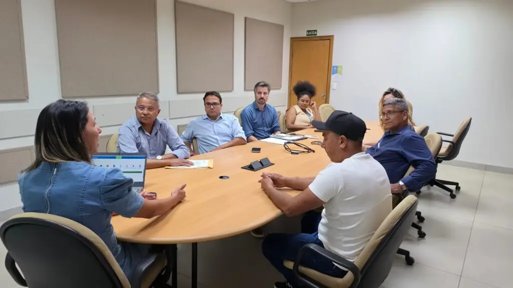 Com deputado Pedrossian Neto, presidente da Câmara e vereadores levam demandas de Amambai à Energisa