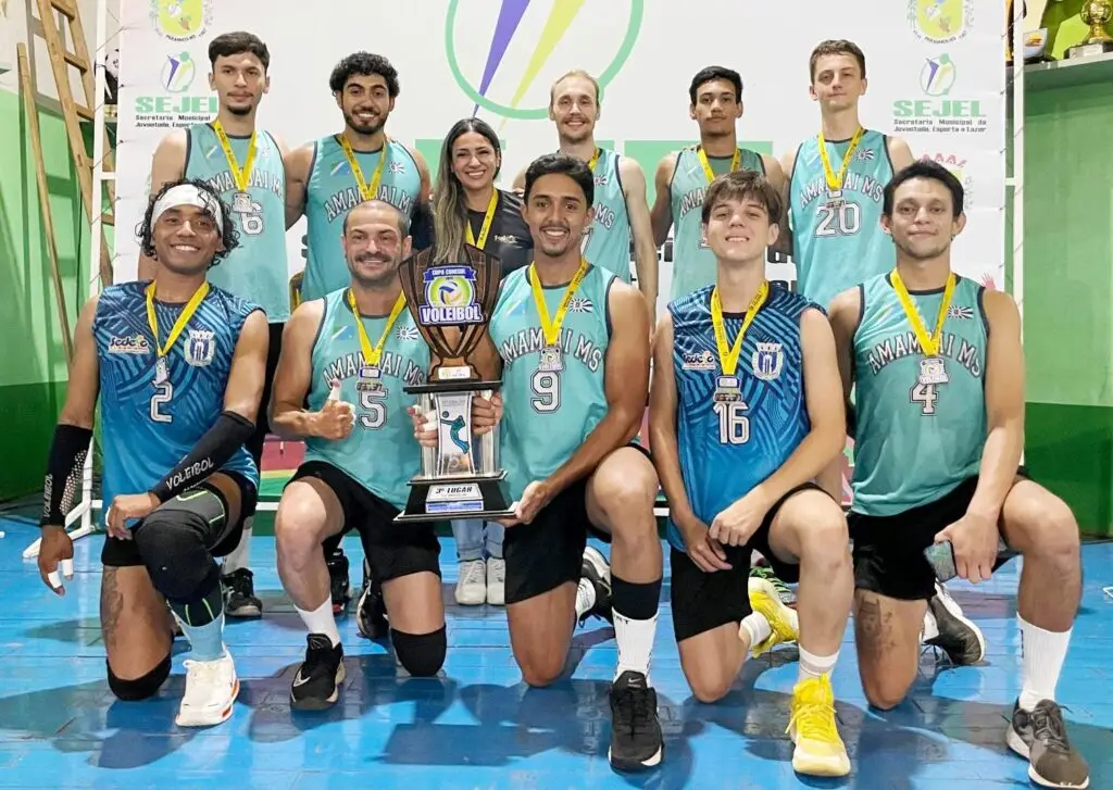 Aral Moreira no feminino e Caarapó no masculino são os campeões da Copa Conesul de Vôlei 2026