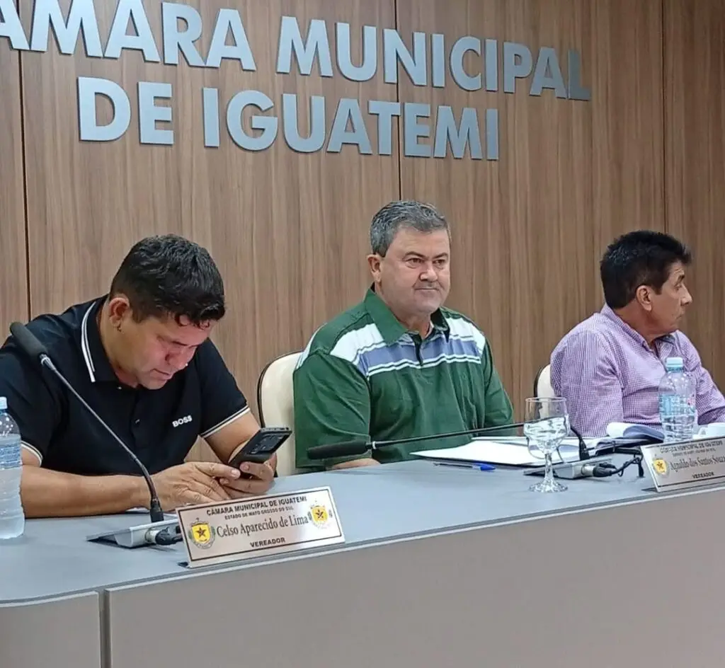 Câmara de Iguatemi aprova programa de regularização de débitos e apresenta novas indicações