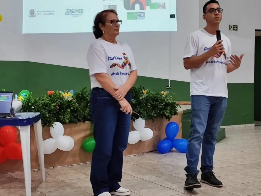 Prefeitura de Sete Quedas realiza evento voltado à conscientização sobre o autismo