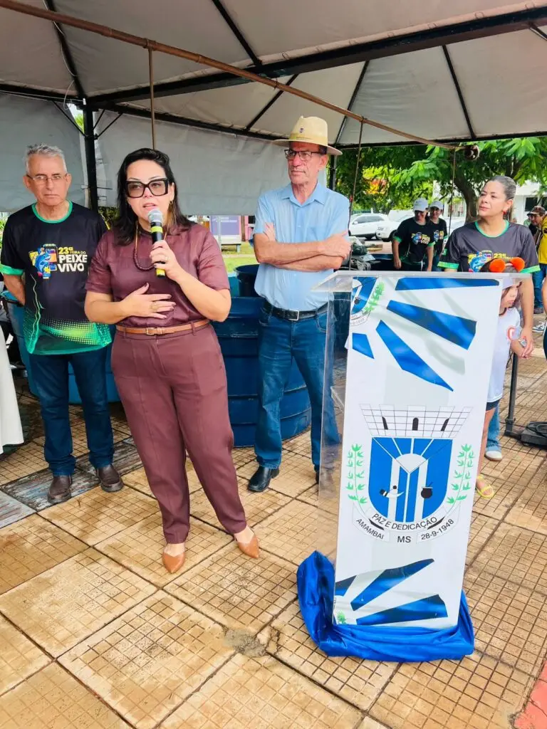 23ª Feira do Peixe Vivo é aberta em Amambai e segue com programação gastronômica, cultural e esportiva