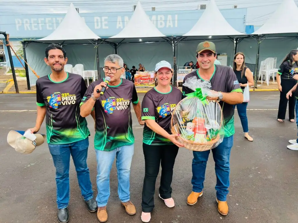 23ª Feira do Peixe Vivo é aberta em Amambai e segue com programação gastronômica, cultural e esportiva
