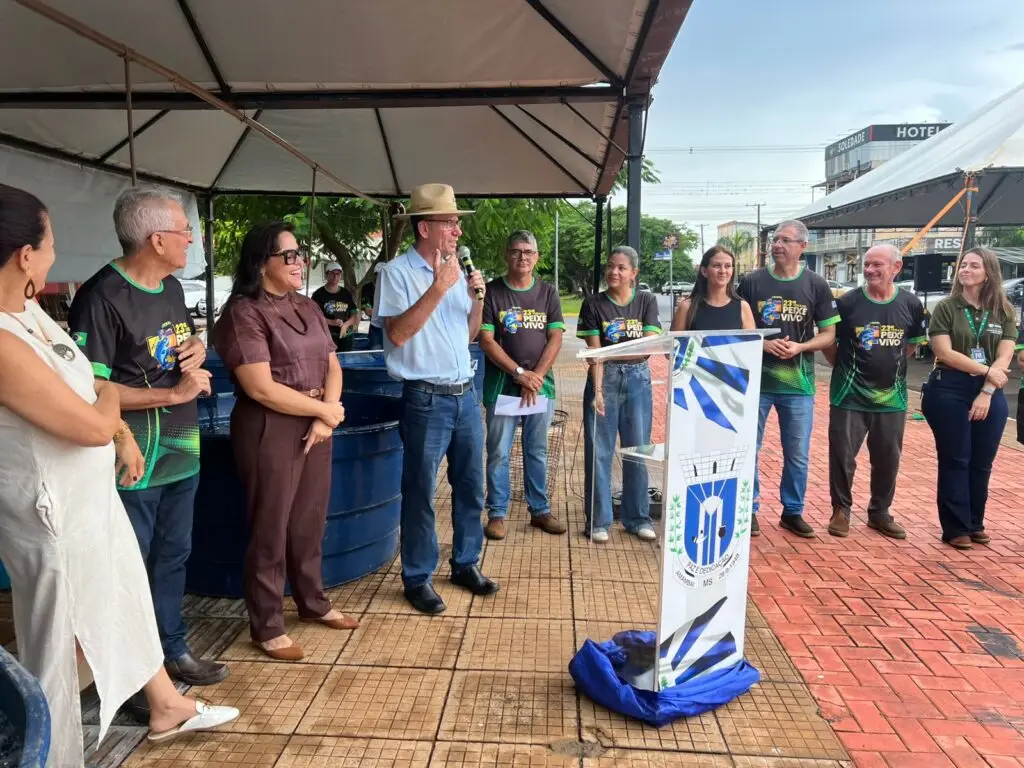 23ª Feira do Peixe Vivo é aberta em Amambai e segue com programação gastronômica, cultural e esportiva