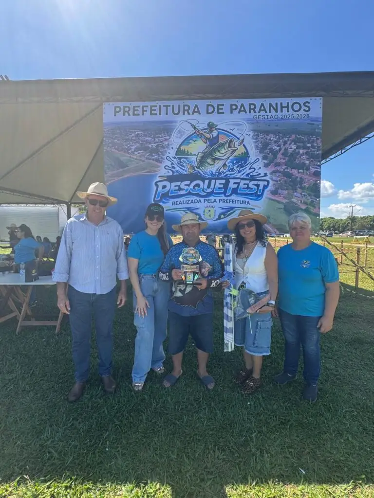 Prefeitura de Paranhos realiza o 7º Pesque Fest com grande sucesso no Lago Municipal