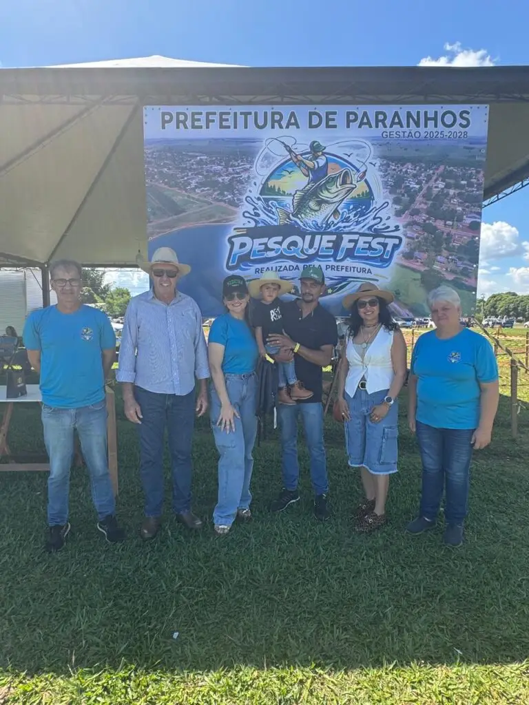 Prefeitura de Paranhos realiza o 7º Pesque Fest com grande sucesso no Lago Municipal