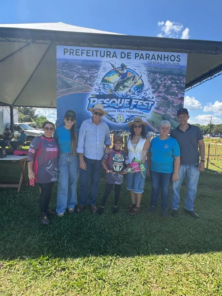 Prefeitura de Paranhos realiza o 7º Pesque Fest com grande sucesso no Lago Municipal