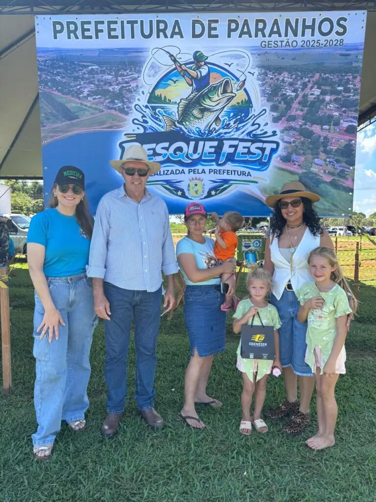 Prefeitura de Paranhos realiza o 7º Pesque Fest com grande sucesso no Lago Municipal