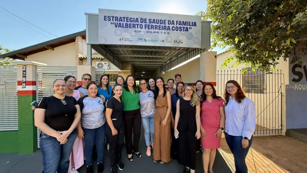 Caarapó inaugura UBS com investimento próprio e homenageia ex-secretário de Saúde