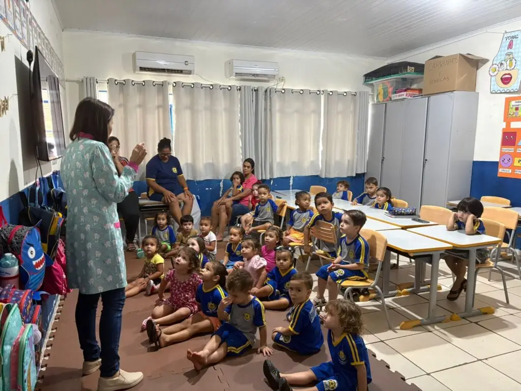 Saúde e Educação unem forças em projeto de saúde bucal nas creches de Iguatemi