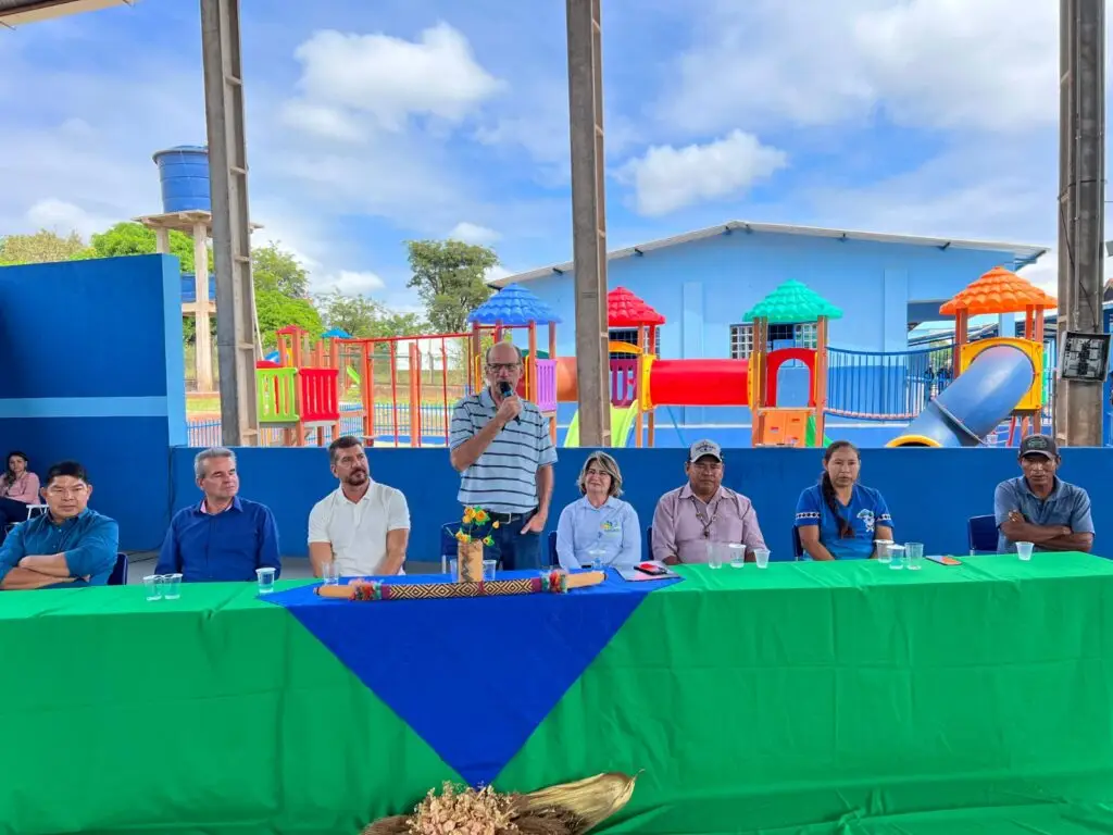 Prefeitura de Amambai realiza duas inaugurações de reformas em escolas indígenas nesta quinta-feira (9)