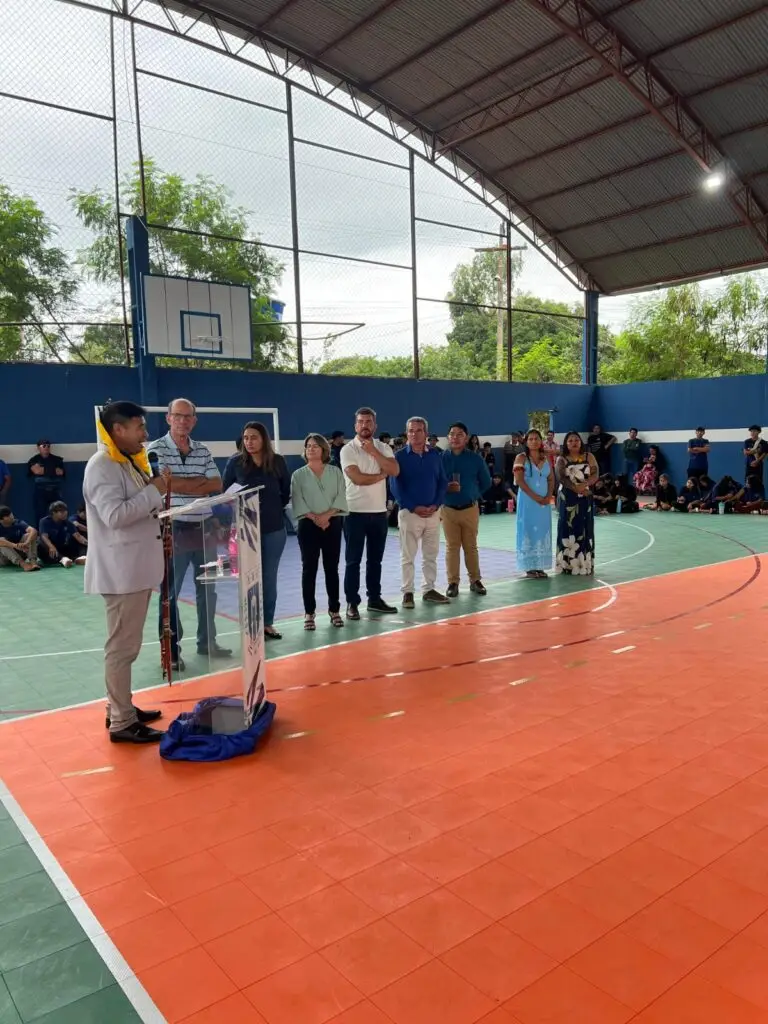 Prefeitura de Amambai realiza duas inaugurações de reformas em escolas indígenas nesta quinta-feira (9)