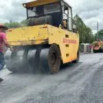 Prefeitura de Tacuru divulga avanço em obra de pavimentação na Rua do Calçadão