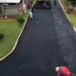 Prefeitura de Tacuru divulga avanço em obra de pavimentação na Rua do Calçadão