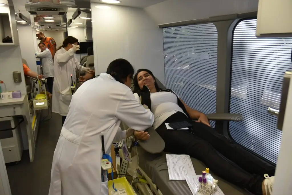 Iguatemi: Unidade itinerante da Rede Hemosul em parceria com a Secretaria Municipal de Saúde realiza coleta de sangue Iguatemi: Unidade itinerante da Rede Hemosul em parceria com a Secretaria Municipal de Saúde realiza coleta de sangue