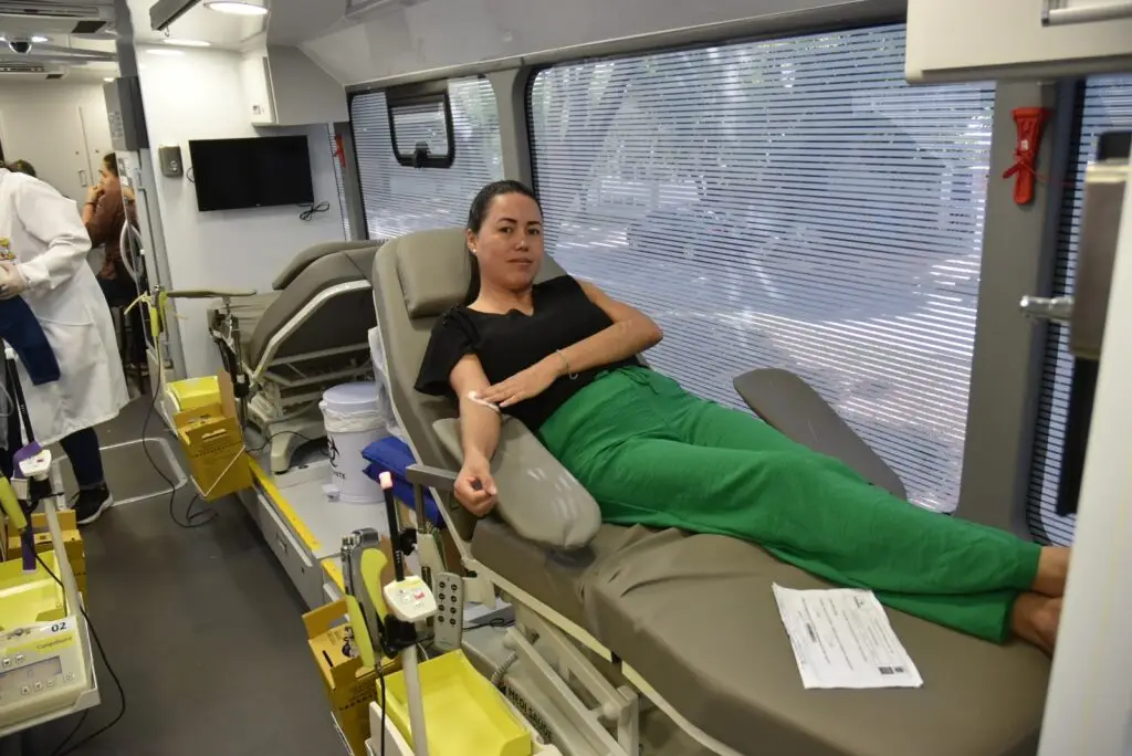 Iguatemi: Unidade itinerante da Rede Hemosul em parceria com a Secretaria Municipal de Saúde realiza coleta de sangue Iguatemi: Unidade itinerante da Rede Hemosul em parceria com a Secretaria Municipal de Saúde realiza coleta de sangue