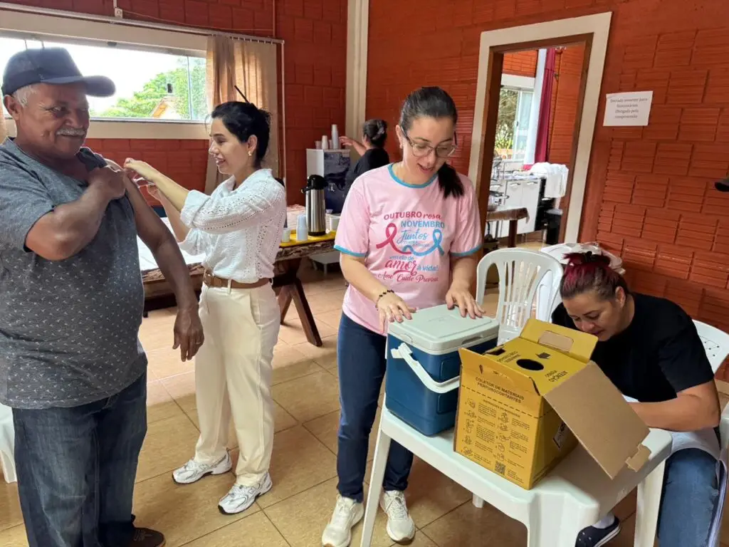 Força-tarefa aplica 272 doses contra a Influenza em Tacuru
