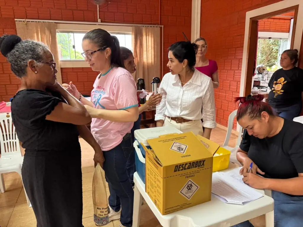 Força-tarefa aplica 272 doses contra a Influenza em Tacuru