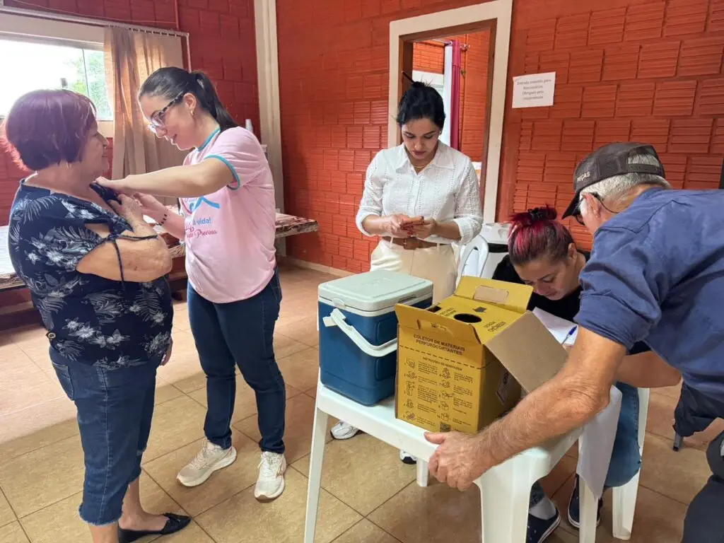 Força-tarefa aplica 272 doses contra a Influenza em Tacuru