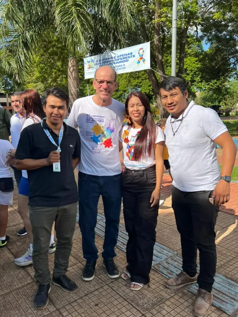4ª Caminhada de Conscientização do Autismo mobiliza comunidade em ato de inclusão e respeito em Amambai