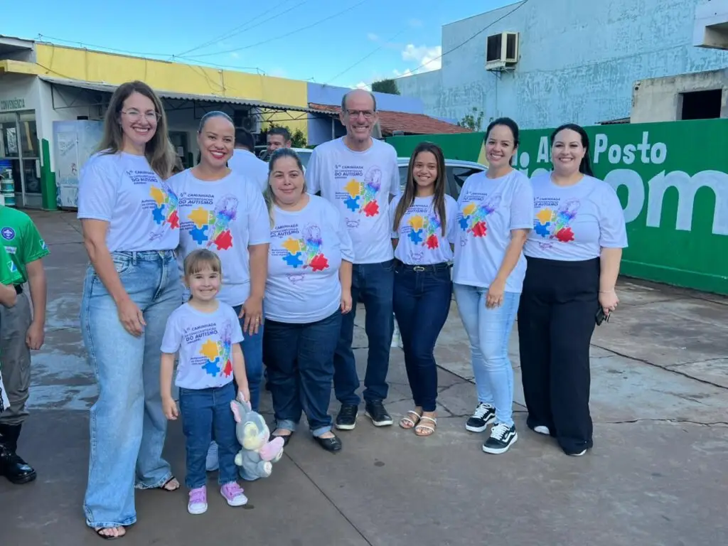 4ª Caminhada de Conscientização do Autismo mobiliza comunidade em ato de inclusão e respeito em Amambai