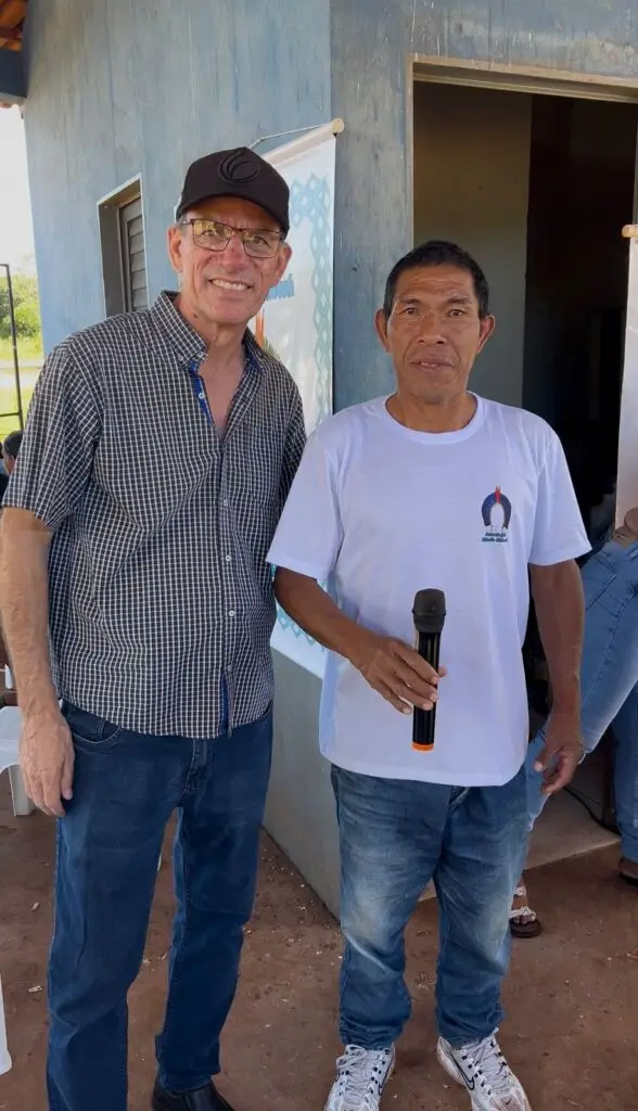 Prefeito Sérgio Barbosa acompanha programação do Dia dos Povos Indígenas em aldeias de Amambai