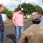 Amambai: O asfalto na Vila Cristina já começa a se tornar realidade, marcando um importante avanço na infraestrutura urbana da região