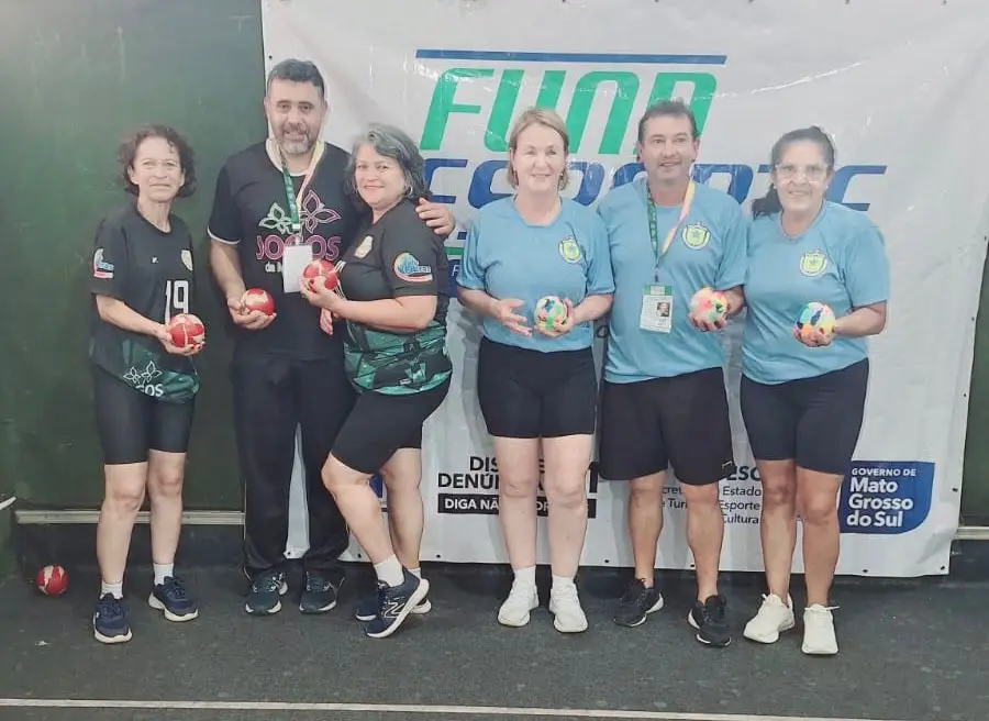 Terceira Idade de Iguatemi se destaca nos Jogos Estaduais na modalidade da bocha, em Ponta Porã