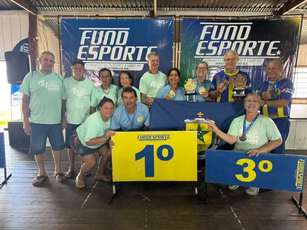 Terceira Idade de Iguatemi se destaca nos Jogos Estaduais na modalidade da bocha, em Ponta Porã