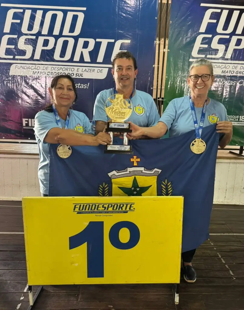 Terceira Idade de Iguatemi se destaca nos Jogos Estaduais na modalidade da bocha, em Ponta Porã