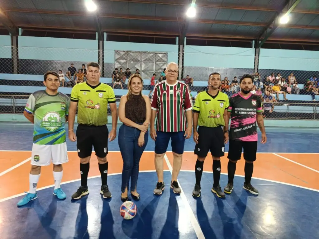 Poli Esportiva Rachidão vibra com mais uma noite emocionante da 1ª Copa Trab dos Servidores em Coronel Sapucaia