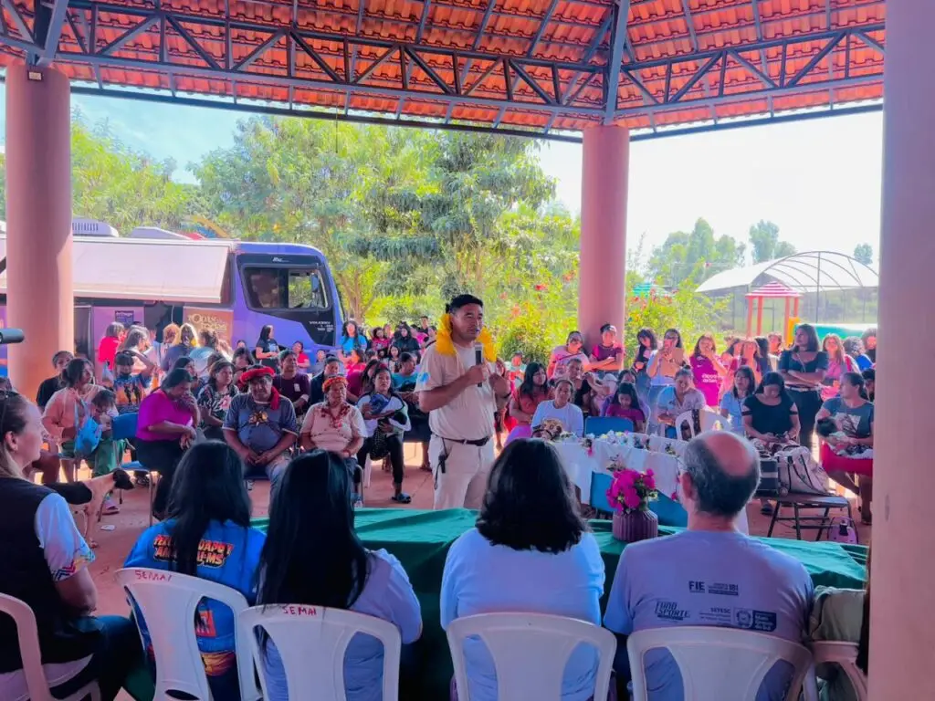 Ação de cidadania e formalização do PROTEGE fortalecem rede de proteção às mulheres em Amambai