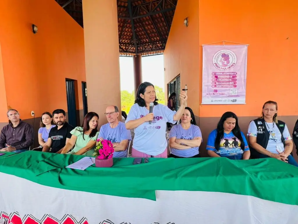 Ação de cidadania e formalização do PROTEGE fortalecem rede de proteção às mulheres em Amambai