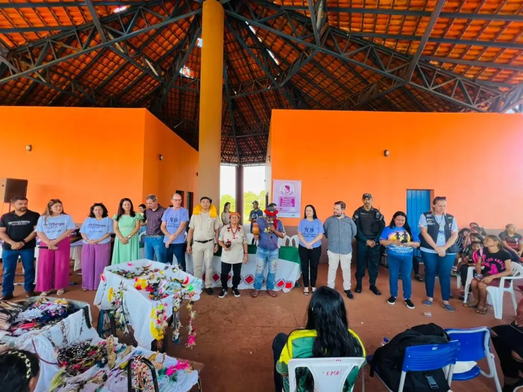 Ação de cidadania e formalização do PROTEGE fortalecem rede de proteção às mulheres em Amambai