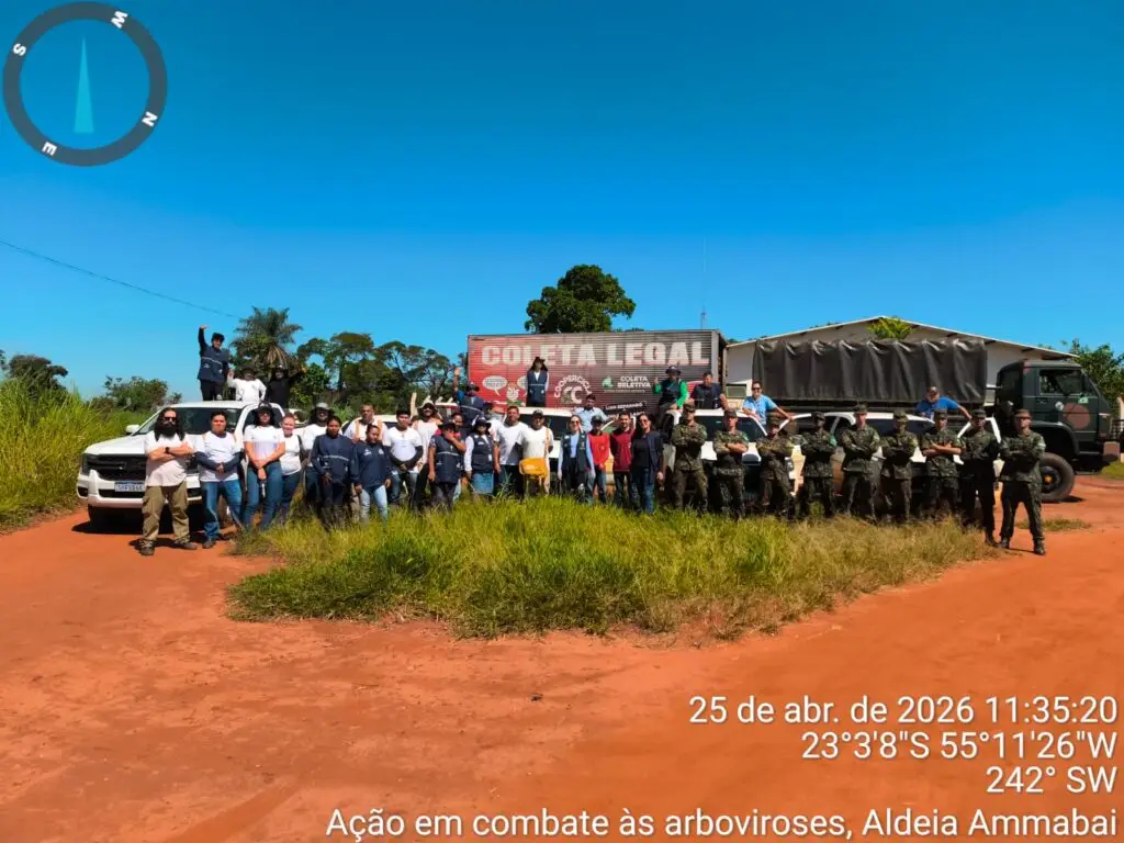 Aldeia Amambai recebe Dia D de combate às arboviroses com ação integrada