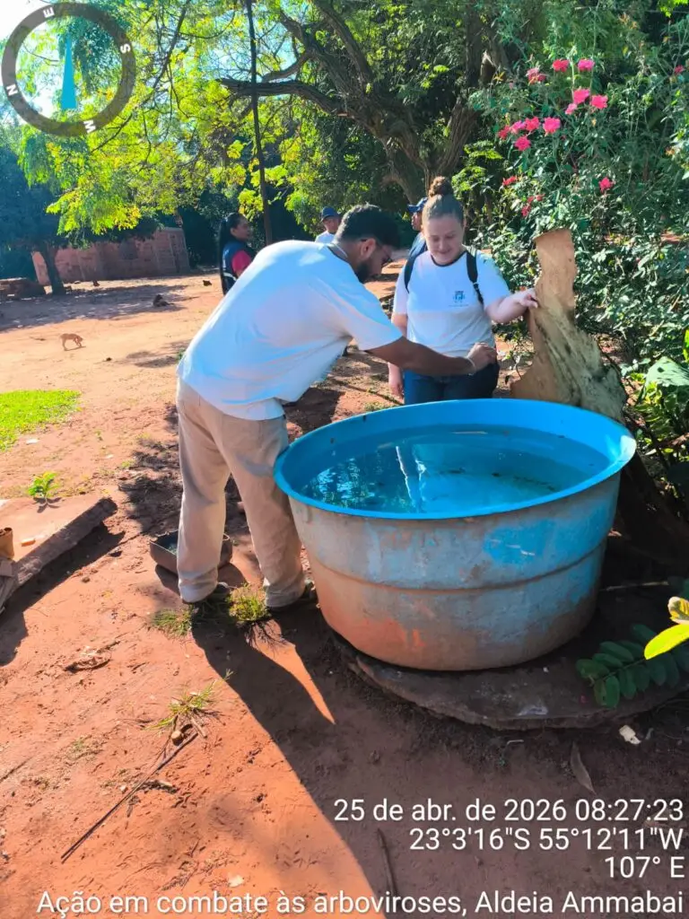Aldeia Amambai recebe Dia D de combate às arboviroses com ação integrada