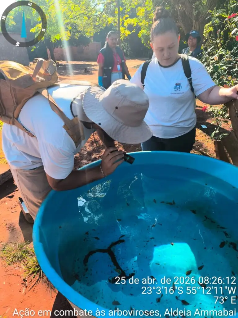 Aldeia Amambai recebe Dia D de combate às arboviroses com ação integrada