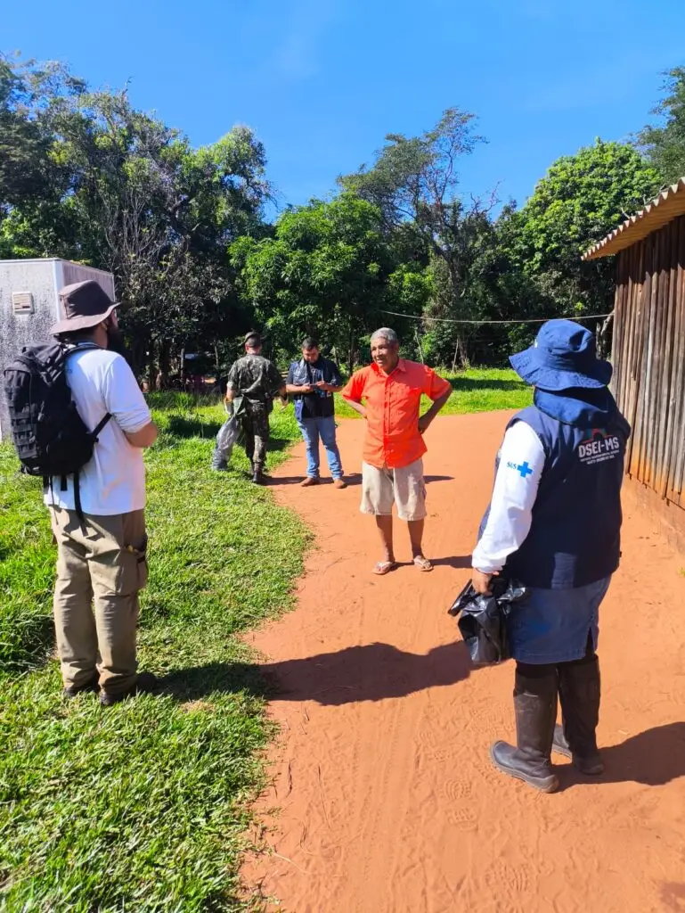 Aldeia Amambai recebe Dia D de combate às arboviroses com ação integrada