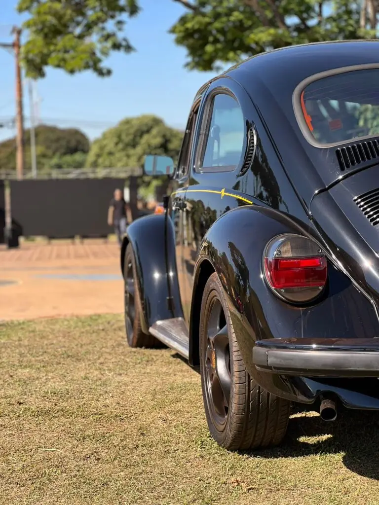 Encontro de carros antigos transforma Praça São José em ponto de cultura e lazer em Amambai