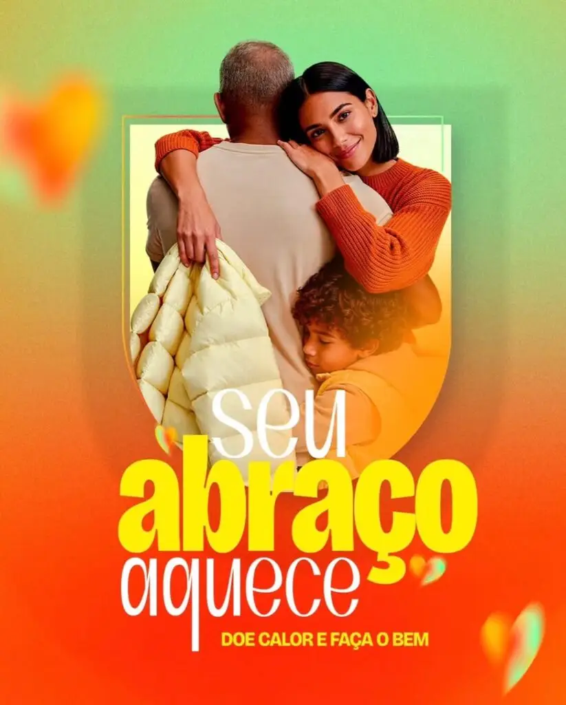 Corpo de Bombeiros de Amambai participa de campanha "Seu Abraço Aquece"