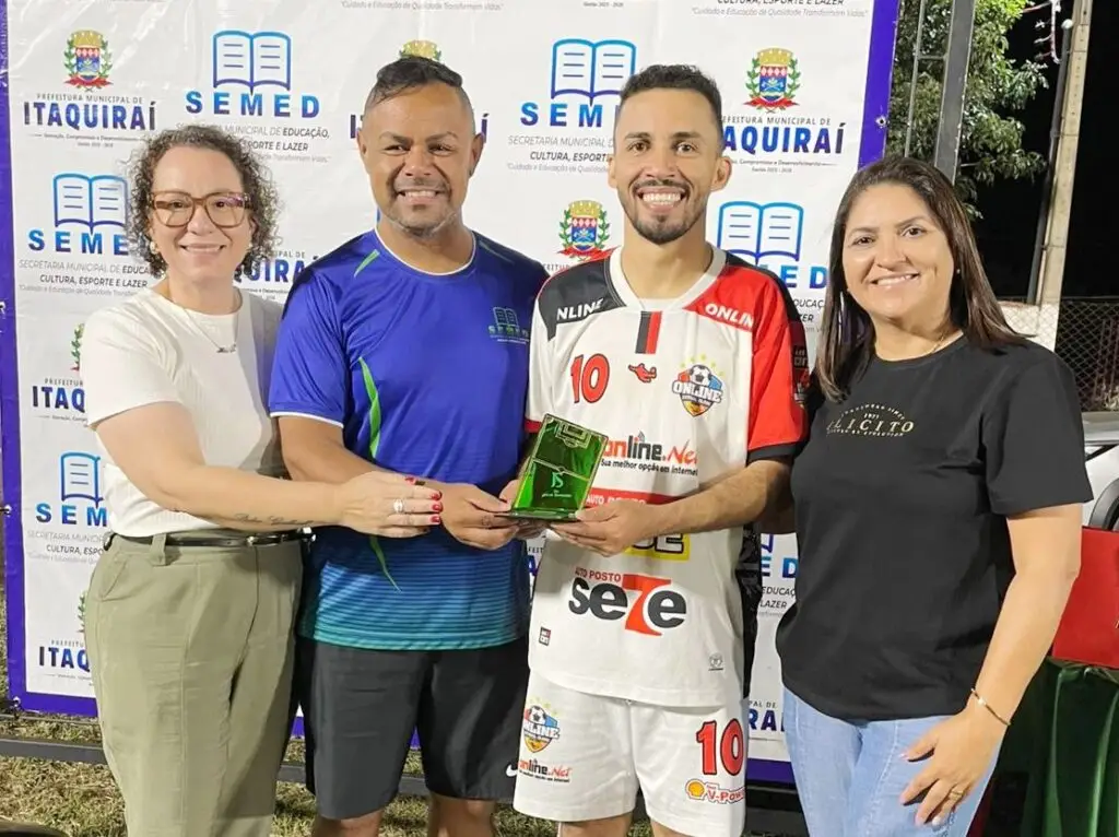 Online.net/Jô Piscinas é campeão do Municipal de Futebol 2026 em Itaquiraí