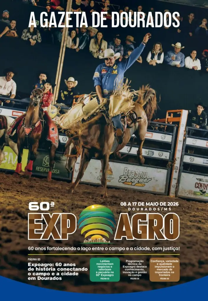 A Gazeta publica caderno especial da 60ª Expoagro de Dourados