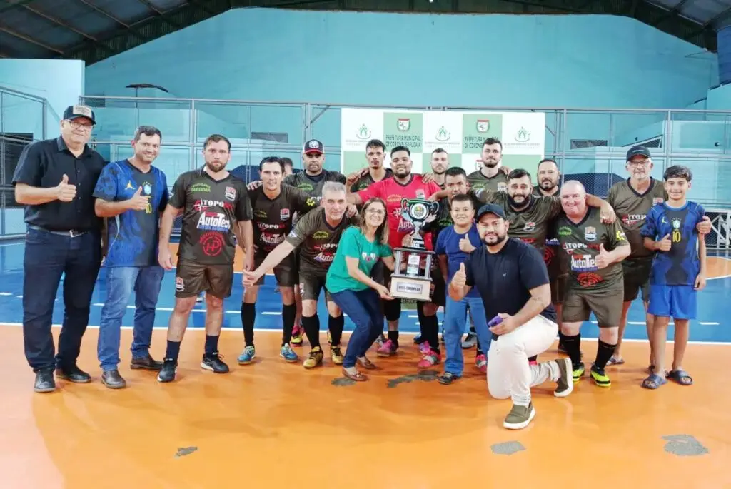 Educação é campeã da 1ª Copa Trab dos Servidores Municipais de Coronel Sapucaia