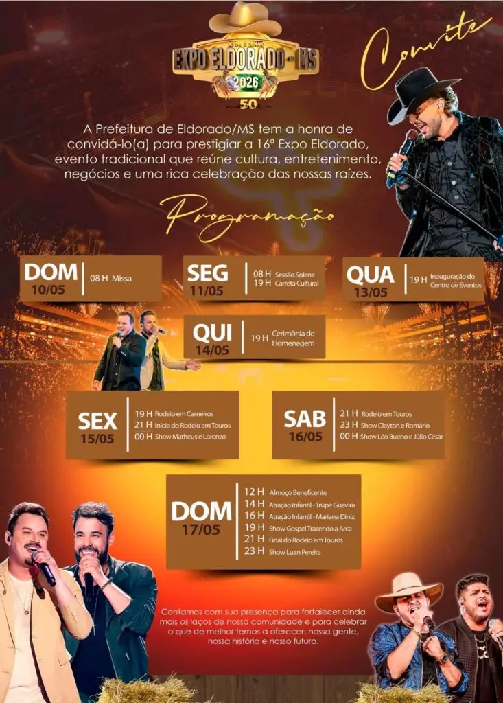 Seis municípios do Cone Sul do Mato Grosso do Sul fazem aniversário nesta quarta-feira