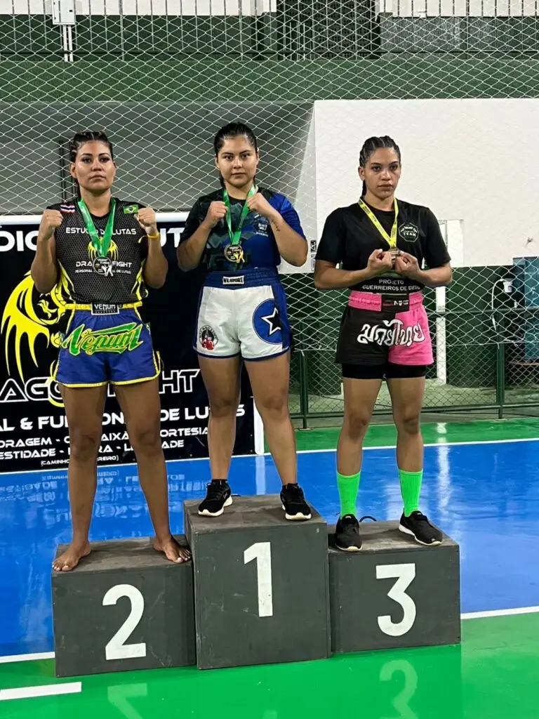 Equipe Black Wolf de Paranhos participa do 2° Open Bonito de Kickboxing